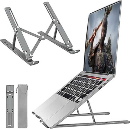 Adjustable Aluminum Laptop Stand X12 – 6-Level
